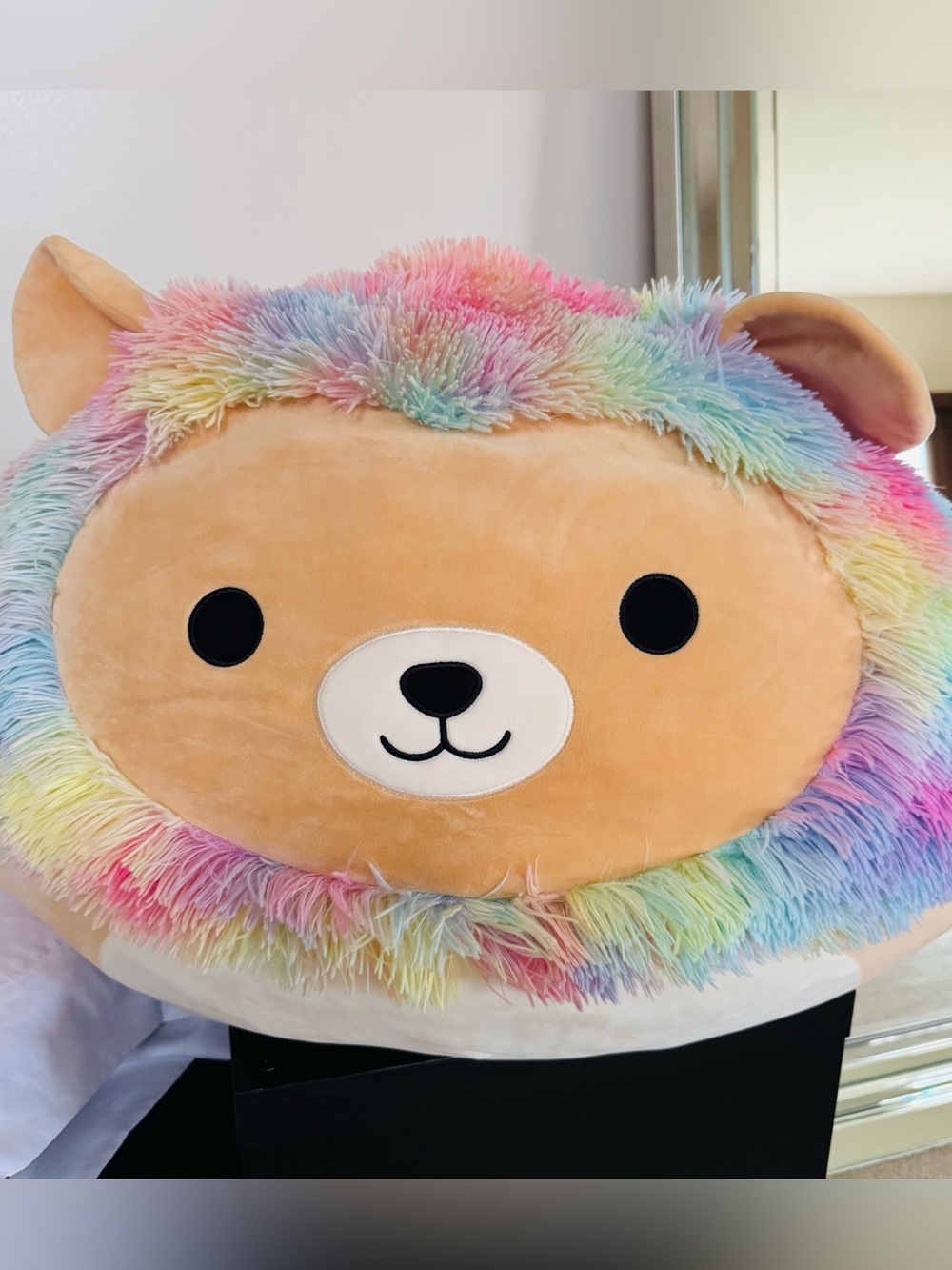 Squishmallows Leonard The Rainbow Lion 16 inch Jumbo BIG
Plush Toy.